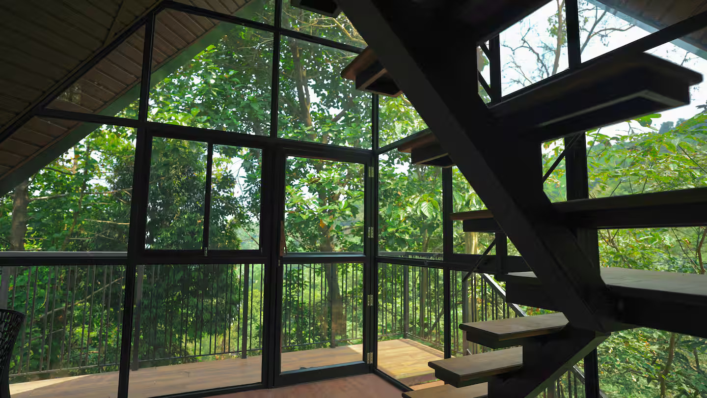 Hexa Cabin Living room view 8